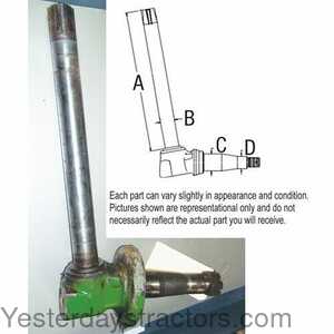 John Deere 2130 Spindle - Right Hand and Left Hand 402214