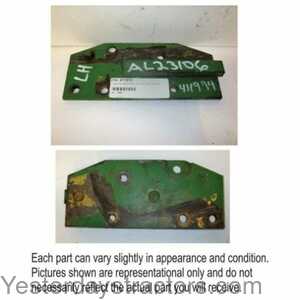 John Deere 830 Sway Bar Support Plate - Left Hand 411974