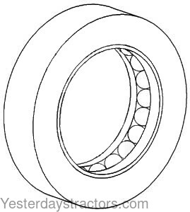 72099508 Spindle Thrust Bearing 72099508