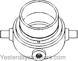 Oliver 1800 Clutch Bearing Carrier 72160064
