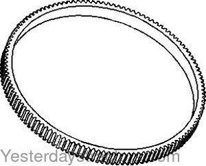 Massey Ferguson 1130 Ring Gear 731988M1