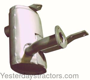 Ford 675D Muffler with Bracket 85999357