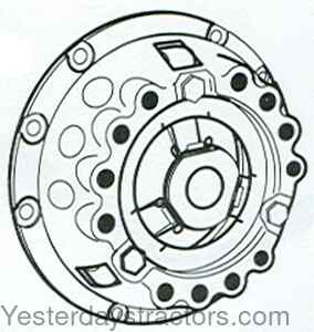 87801 Clutch-Pressure Plate with Thrust Plate 8780-1