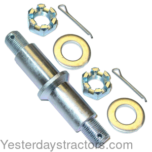 Ford 2N Lower Link Support Shaft with Hardware 9N563KIT