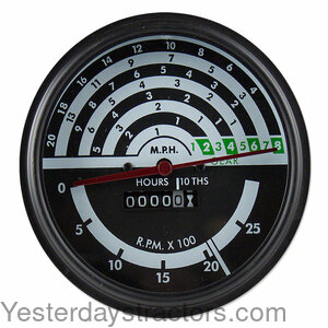John Deere 2020 Tachometer AR50954