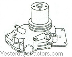 John Deere 550A Water Pump AR65917