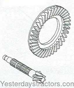 John Deere 4440 Ring gear and pinion shaft AR94183