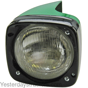 John Deere 1550 Headlight Assembly without Bulb DE13523