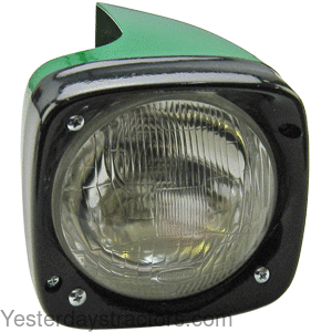 John Deere 1040 Headlight Assembly without Bulb Left Hand DE13524
