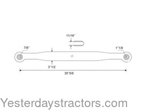 Ford 420 Lower Link Lift Arm (CAT 1\2) E5NN555AA