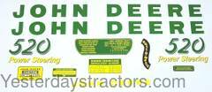 John Deere 520 Decal Set JD520