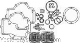 Farmall 21256 PTO Gasket and Clutch Disc Kit PCK721