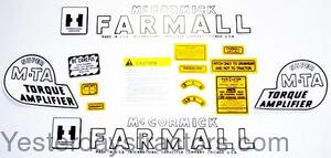 Farmall Super MTA Decal Set IHCSMTA