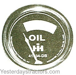 Farmall C Oil Pressure Gauge R3697
