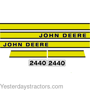 John Deere 2440 Decal Set R3765
