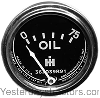 Farmall 300 Oil Pressure Gauge 362036R91
