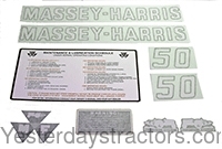 Massey Ferguson MH50 Decal Set R4309
