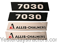 Allis Chalmers 7030 Decal Set R4642