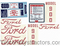 Ford 900 Decal Set R4668