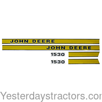 John Deere 1530 Decal Set R4699
