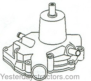 John Deere 640G Water Pump RE16657-R