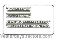 S63342 Decal Set S.63342