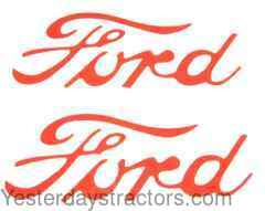 Ford Jubilee Ford Script Painting Mask S.67163