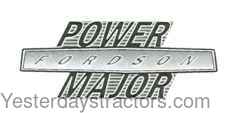 Ford Power Major Hood Emblem S.67276