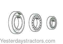Ford 445A Front Wheel Bearing Kit S.67455