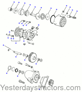 Ford 333 Hydraulic Pump Repair Kit S65428