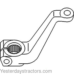 Ford TC25 Steering Arm SBA334524880
