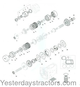 SPX Instant Reverse Transmission Parts (Industrial) SPX_MF5_23