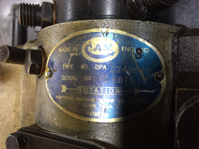 CAV DPA Fuel pump settings Yesterday's Tractors Forums