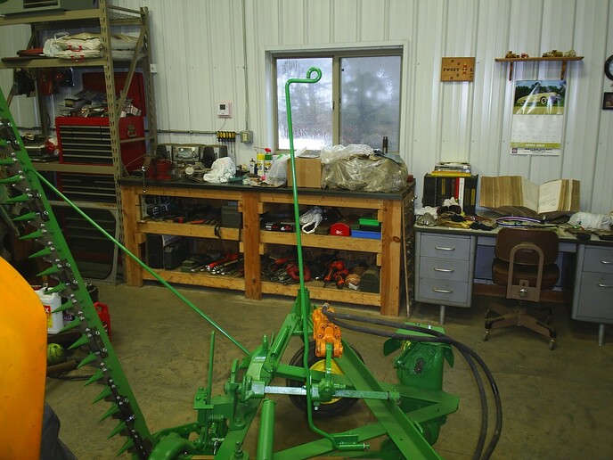 5 Hydraulic hose holder rod progress Yesterday's Tractors