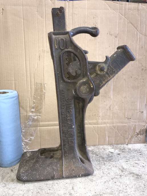 Simplex 12 ton jack Yesterday's Tractors