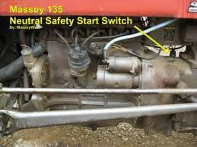 1964 MF 35. Neutral safety switch? Yesterday's Tractors Forums