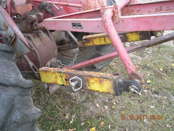 Massey Ferguson post hole digger Yesterday's Tractors