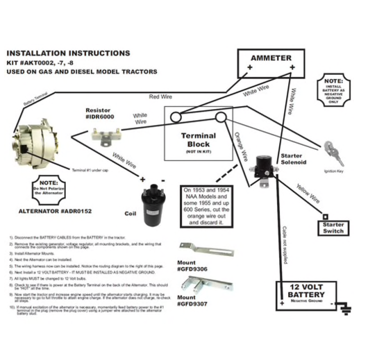 1964 Ford 4000 Tractor Wiring Diagram - Wiring Diagram