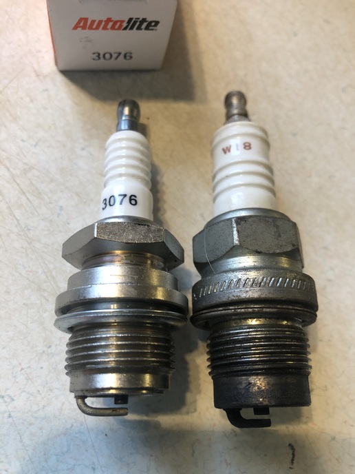 G spark plugs Yesterday's Tractors