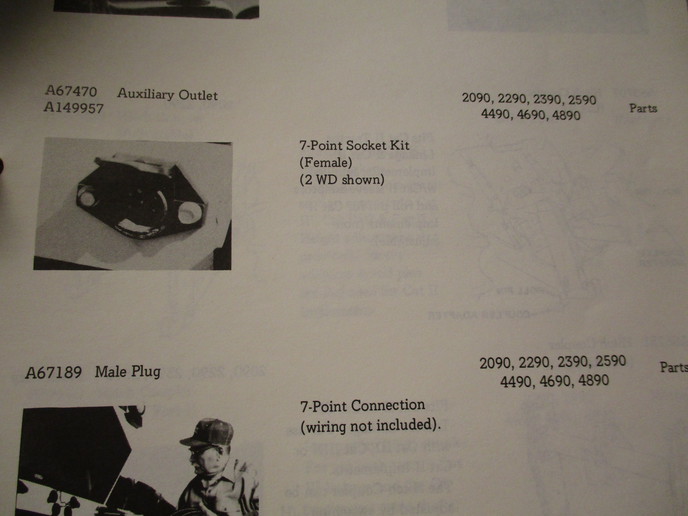 2590 rear electrical outlet - Yesterday's Tractors