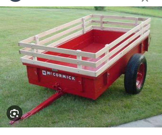 McCormick trailer made for a Cub Yesterday's Tractors Forums