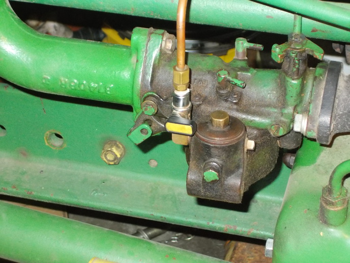 1948 John Deere D fuel lines Yesterday's Tractors