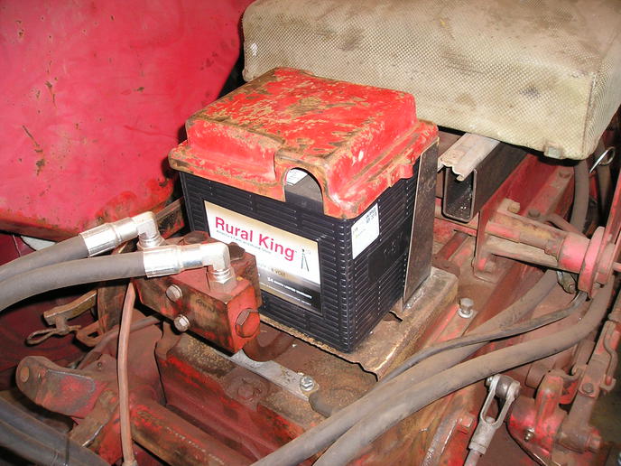 340 battery box Yesterday's Tractors