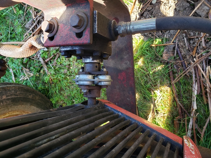 Ford 9n Loader Hydraulic Pump uh oh Yesterday's Tractors Forums