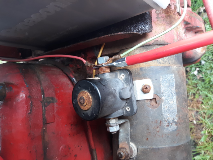 messed up the wiring | Yesterday's Tractors Forums