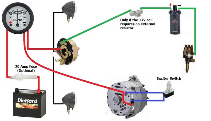 60 alternator conversion - Yesterday's Tractors