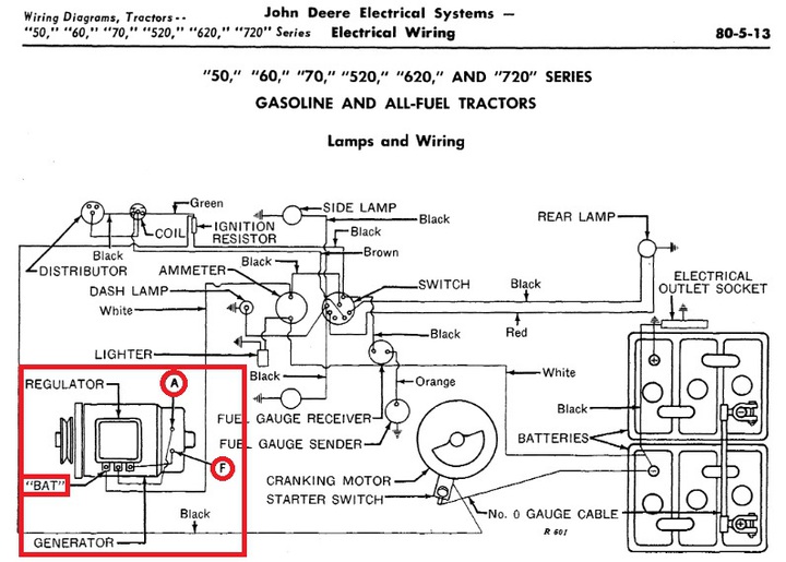 John Deere 70 regulator problems - Yesterday's Tractors john deere 5425 wiring problem 