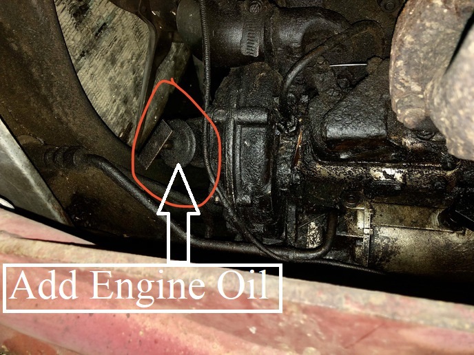 MF 165 diesel oil change Yesterday's Tractors