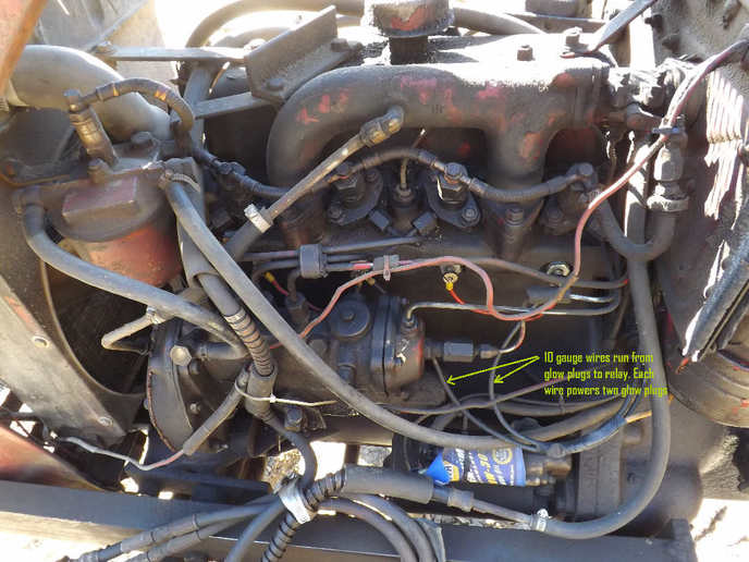 Power to the glow plugs Yesterday