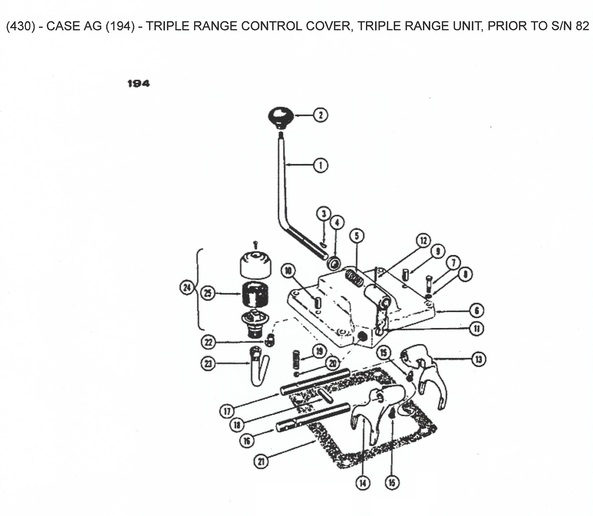 New Case 430 Triple Range Owner F... Yesterday's Tractors